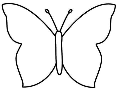 butterfly tracing clipart