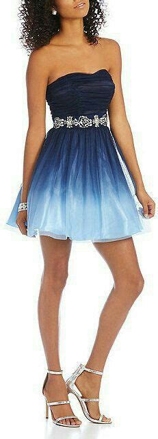blue ombre short prom dress social dresses white homecoming dresses dresses