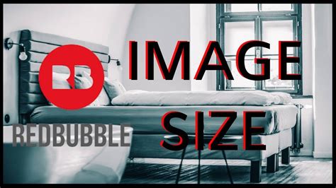 redbubble image size youtube