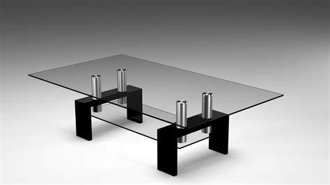 Glass Table Free 3d Models Download Free3d