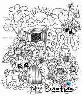 Besties Instant Town Flower Img8 Ville Digi Stamp Dolls Hat Create Color House W2500 Jpeg sketch template