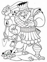 Sunday School David Goliath Coloring Bible Pages Activities Kids sketch template