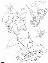 Neverbeast Coloring Pages Tinkerbell Legend Disney Gruff Tinker Bell Choose Board sketch template