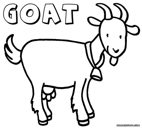 goat coloring pages coloring pages    print coloring home