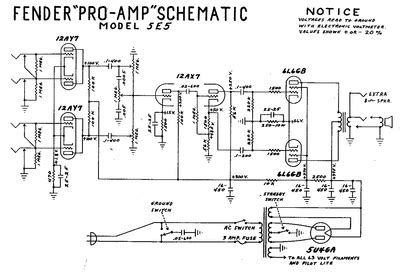 prowess amplifiers fender schematics pro  schematic