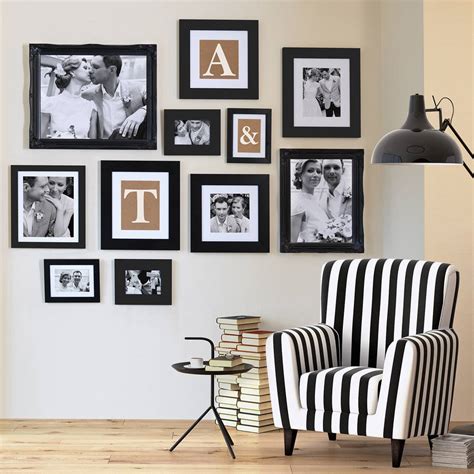 gallery frame black wall collection  sizes  picture  frame notonthehighstreetcom