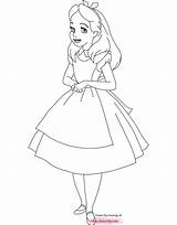 Wonderland Disneyclips Wonders Caterpillar Princesse Choisir sketch template