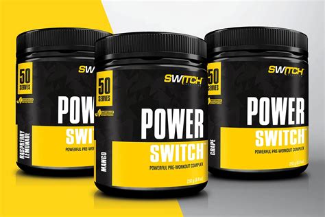 reformulated power switch featuring    dynamine stackd