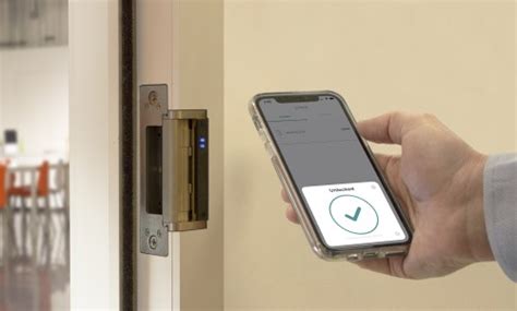 nexkey releases battery powered smart door strike security sales integration