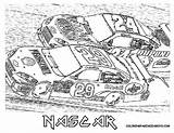 Nascar Coloring Pages Kyle Busch Kids Print Car Cars Race Color Printable Sports Colouring Sheets Crash Template Coloriage Related Fan sketch template