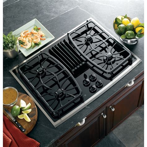 electric cooktop downdraft