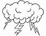 Weather Kids Drawing Clipart Getdrawings Storm sketch template