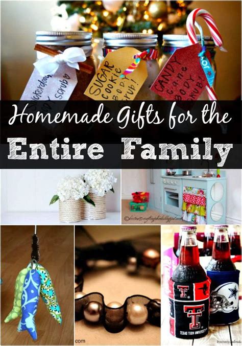 diy christmas gift ideas   entire family   ideas