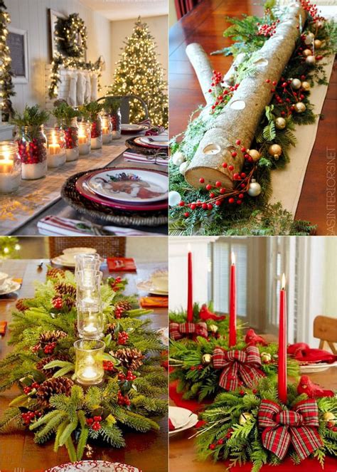 gorgeous christmas table decorations settings  piece  rainbow