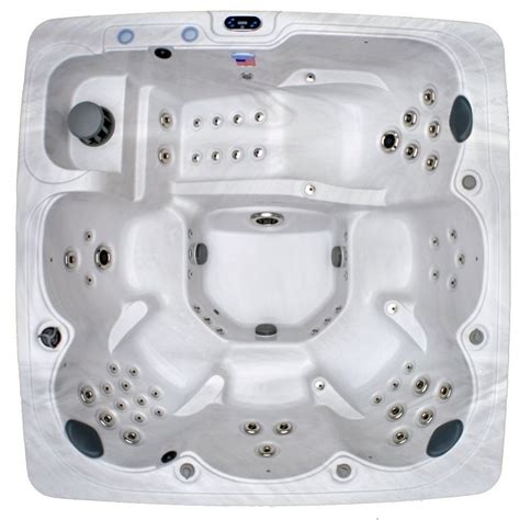 Shop Home And Garden 6 Person 90 Jet Square Hot Tub At