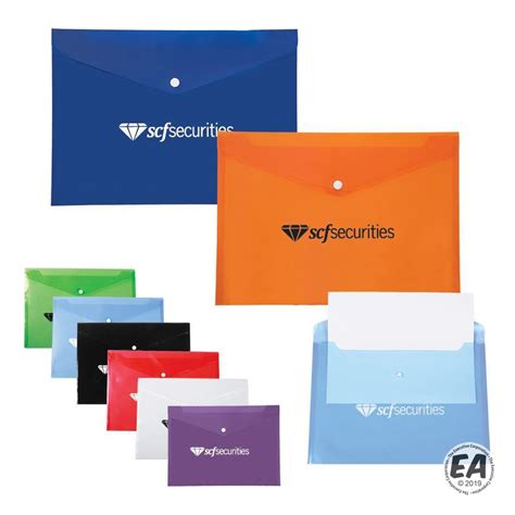 customized letter size document envelope branded document holders