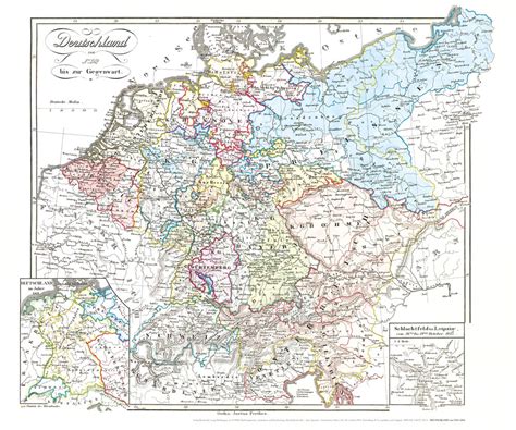 historische karte deutschland von   plano verlag rockstuhl