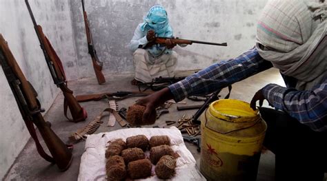 elections approach west bengal gangs prepare  popular political weapons bombs