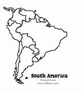 America South Map Coloring Latin Drawing North Mexico Pages Color Getdrawings Sheet Getcolorings Printable Paintingvalley Print sketch template