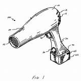 Patents Dryer Hair Drawing Cordless sketch template
