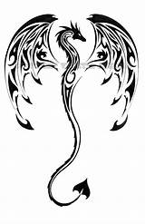 Dragon Outline Simple Tattoo Designs Clipartmag sketch template