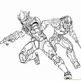 Halo Reach Pages Coloring Color Emile Print sketch template