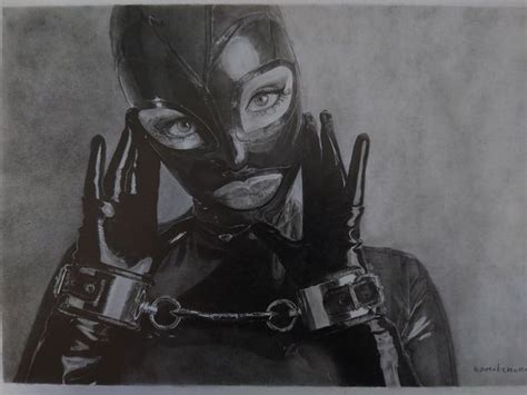 Latex Lucy Pencil Drawing R Bdsm Artwork