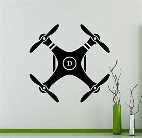 drone wall vinyl decal air quadcopter wall sticker aircraft home wall art decor ideas interior