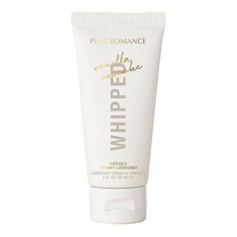 Pure Romance Whipped Vanilla Cupcake Kissable Creamy Lubricant 3oz For