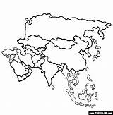 Continent Ausmalbilder Europakarte Continents Konabeun Geography Coloringpages101 Thecolor sketch template
