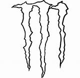 Para Monster Dibujo Pintar Energy sketch template