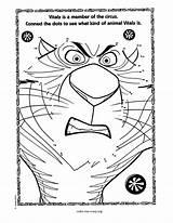 Madagascar Coloring Pages Getcolorings sketch template