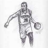 Durant Kevin Coloring Russell Westbrook Sketch Pages Sheets Deviantart Drawings Template sketch template