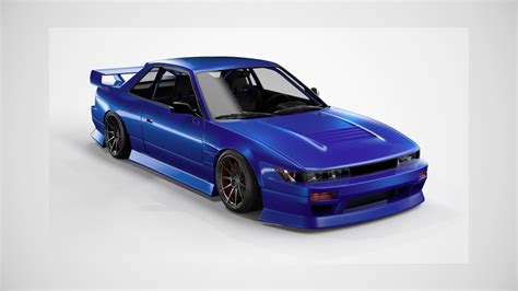 3d Nissan Silvia S13 Coupe Bn Sports Custom Cgtrader