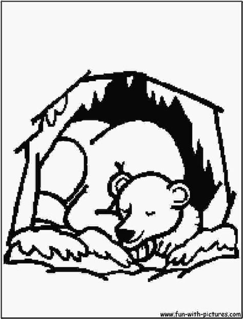hibernating animals coloring pages bear coloring pages animals