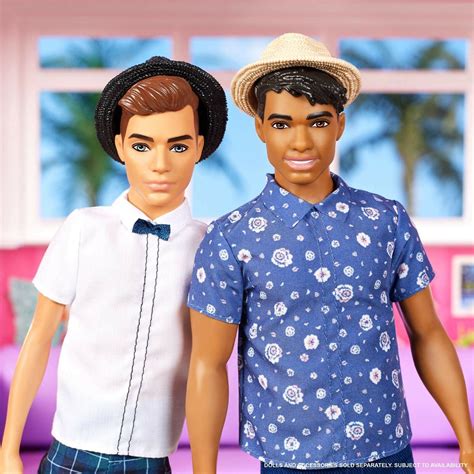 Barbie® Fashionistas® Ken Doll Slick Plaid 117 Original With Brown