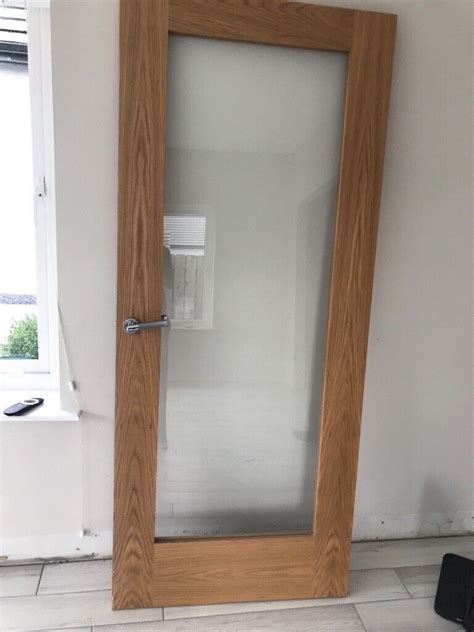 Solid Wood Glass Panel Door In Portrush County Antrim Gumtree