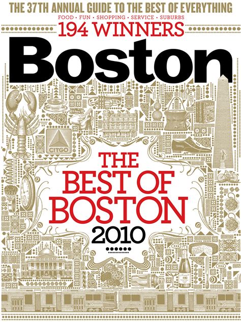 best of boston 2010 boston magazine s guide to the city