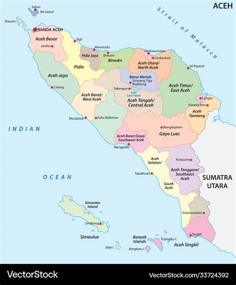 Aceh Indonesia Map