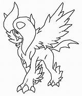Pokemon Coloring Pages Legendary Getcolorings sketch template