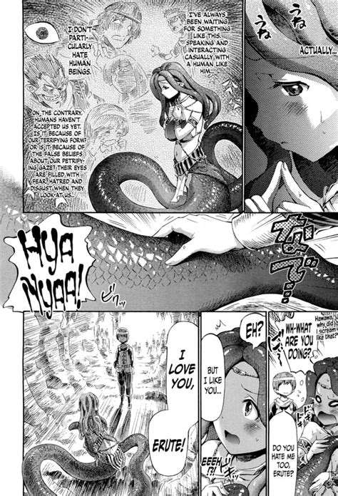 lamia in love monster girl hentai doujin comic 20 pics