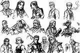 Gear Metal Solid Characters Storyboard Choose Board sketch template