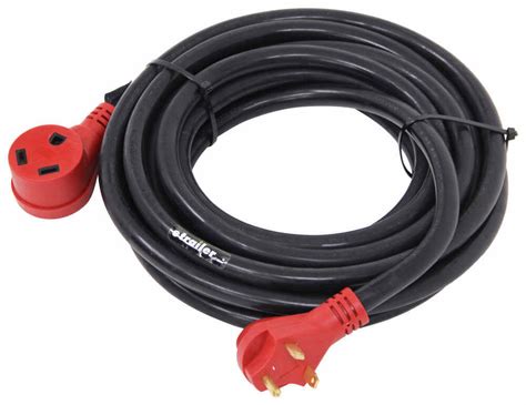 mighty cord rv extension cord  amps  long mighty cord rv power