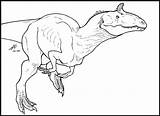 Cryolophosaurus Requested Extinct sketch template