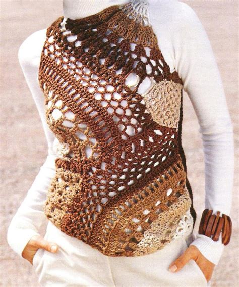 crochet top pattern boho crochet tunic pattern patchwork crochet top