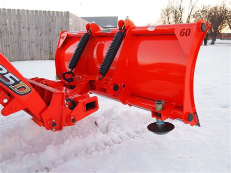 kubota bx quick attach snow plow attachments bxattachmentscom
