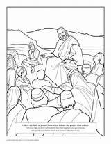 Lds Jesus Testament sketch template