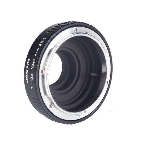 kandf concept m13231 canon fd lenses to c lens mount adapter kentfaith