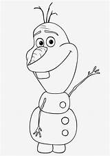 Coloring Olaf Pages Popular sketch template
