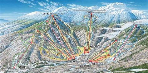 stowe trail map snow trails snow skiing trail maps